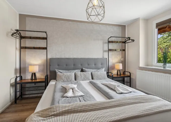 Harzduft Apartment Am Wasser Mit Garten & Parkplatz Thale